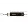Delock 63327 HDMI-testeri EDID-tiedoille 2-rivisellä OLED-näytöllä