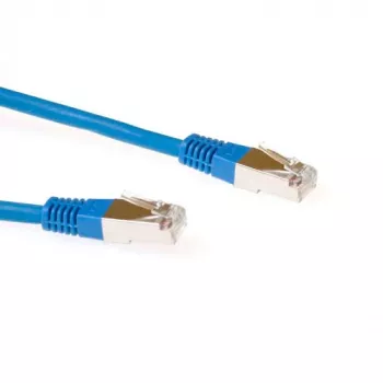 ACT sininen 3 metrin F/UTP CAT5E verkkokaapeli RJ45-liittimillä