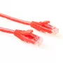 ACT punainen 7 metrin U/UTP CAT5E -verkkokaapeli komponenttitasolla RJ45-liittimillä