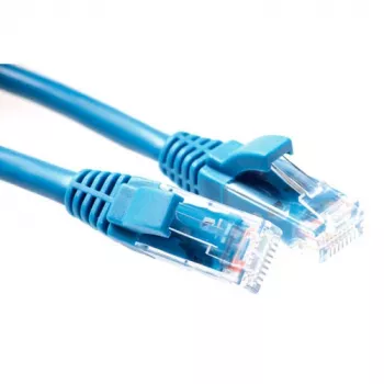 ACT sininen 5 metrin U/UTP CAT6 -verkkokaapeli komponenttitasolla RJ45-liittimillä