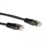 ACT IB3507 Cat6a U/UTP -verkon kytkentäkaapeli, 7 m, musta