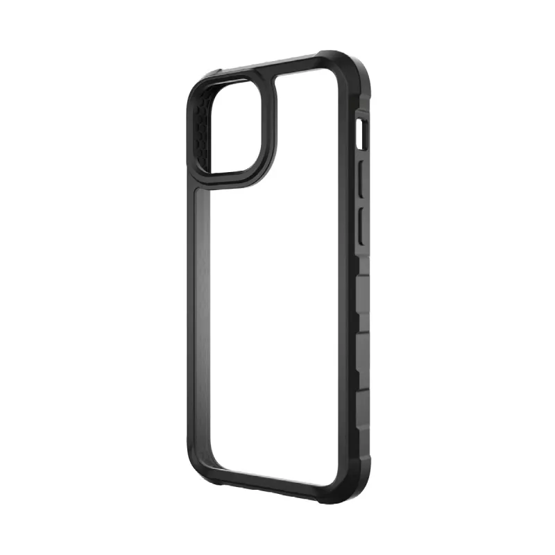 PanzerGlass SilverBullet ClearCase -suojakotelo iPhone 13 Mini musta