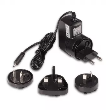 Lindy 5VDC 2A monimaa-virtalähde, 10 W, 100 - 240 V, 50 - 60 Hz, 0,787 %, musta, 0 - 40 °C
