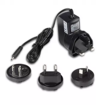 Lindy 5VDC 2A monimaa-virtalähde, 10 W, 100 - 240 V, 50 - 60 Hz, 0,787 %, musta, 0 - 40 °C