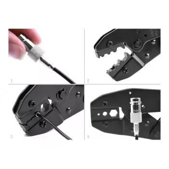 Delock 90533 Ratchet V puristinprofiilisarja puristinpihdeille 90295/90296/90527/90528