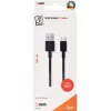 USB-kaapeli 2GO 795731 1 m USB B - USB C USB 3.2 Gen 1 musta