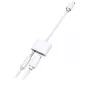 Lightning-kaapeli 2GO 797239 0,1 m valkoinen Lightning - Lightning + 3,5 mm