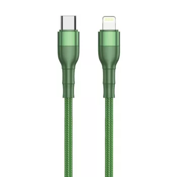 Lightning-kaapeli 2GO 797312 1 m vihreä USB-C-pistoke