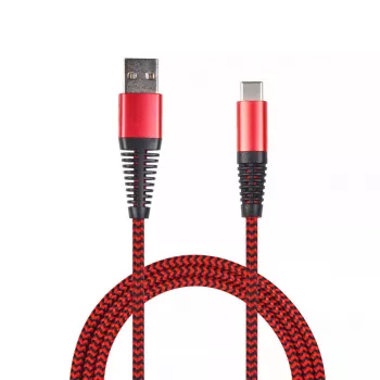 USB-kaapeli 2GO 795947 USB 3.2 Gen 1 1 m USB B - USB C punainen