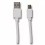 USB-kaapeli 2GO 795202 1 m USB B - Micro-USB B valkoinen