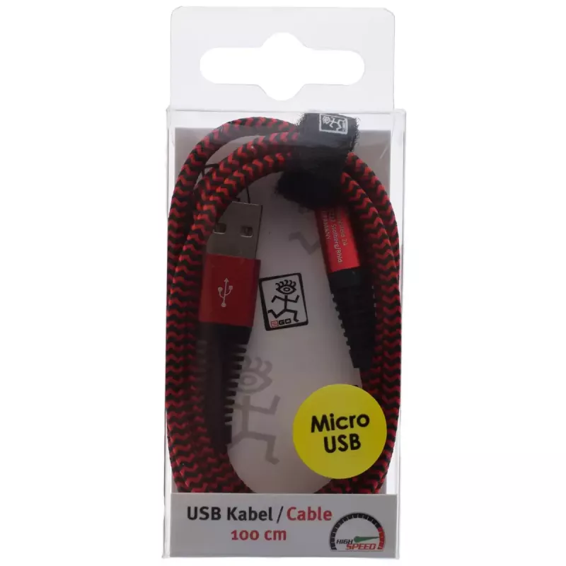 USB-kaapeli 2GO 795945 1 m USB B - Micro-USB B punainen