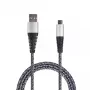 USB-kaapeli 2GO 795951 1 m USB B - Micro-USB B hopea