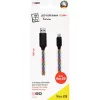 USB-kaapeli 2GO 797145 1 m USB B - Micro-USB B monivärinen