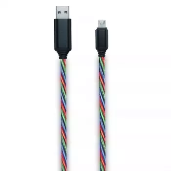 USB-kaapeli 2GO 797145 1 m USB B - Micro-USB B monivärinen