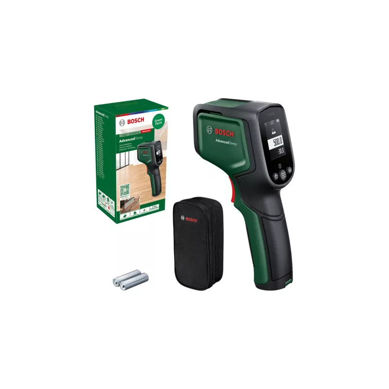 Bosch AdvancedTemp musta, vihreä °C -30 - 500 °C sisäänrakennettu näyttö