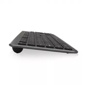 ACT AC5710 langaton näppäimistö, RF, QWERTY UK International, musta