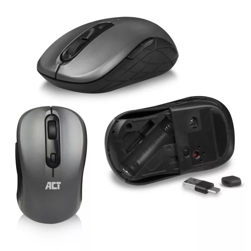 ACT AC5710 langaton näppäimistö, RF, QWERTY UK International, musta