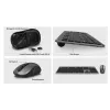 ACT AC5710 langaton näppäimistö, RF, QWERTY UK International, musta