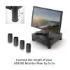 Jalat ACT AC8200 musta 65mm pöytäasennus