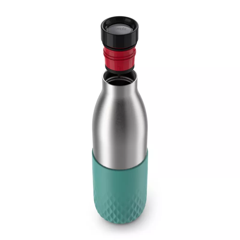 EMSA Bludrop Sleeve N31112 päivittäiskäyttöön 700 ml ruostumaton teräs vihreä, ruostumaton teräs