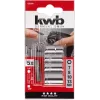 kwb 105000 hylsysarja 1/4" adapterilla, 7/8/10/13 mm, 5 kpl