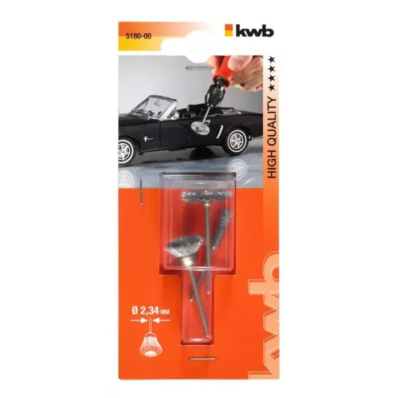 Monitoimityökalun lisäosa KWB 518000 musta 5 mm - 2,2 cm