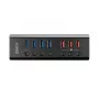 Lindy 4 portin USB 3.0 -keskitin 3 Quick Charge 3.0 -liitännällä