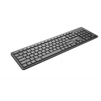 eSTUFF GLB211302 -näppäimistö Office USB QWERTY UK English musta