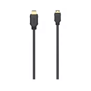 Hama HDMI-kaapeli 2 m Type-A Type-C musta 18 Gbit/s