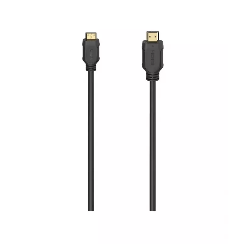 Hama HDMI-kaapeli 2 m Type-A Type-C musta 18 Gbit/s