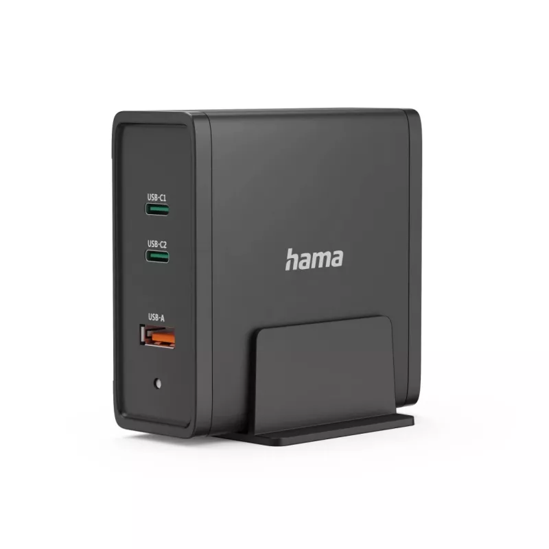 Hama 00200019 -mobiililaturi, universaali, musta, AC-pikalataus, sisäkäyttöön