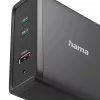 Hama 00200019 -mobiililaturi, universaali, musta, AC-pikalataus, sisäkäyttöön