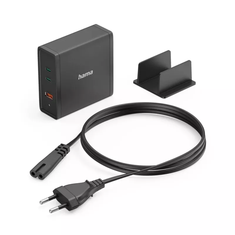 Hama 00200019 -mobiililaturi, universaali, musta, AC-pikalataus, sisäkäyttöön