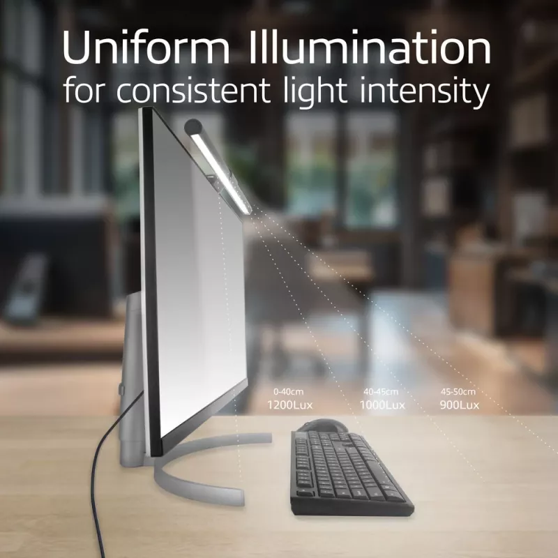 Näytön LED-valonauha ACT AC8055 — himmennettävä, USB-käyttöinen näyttövalo