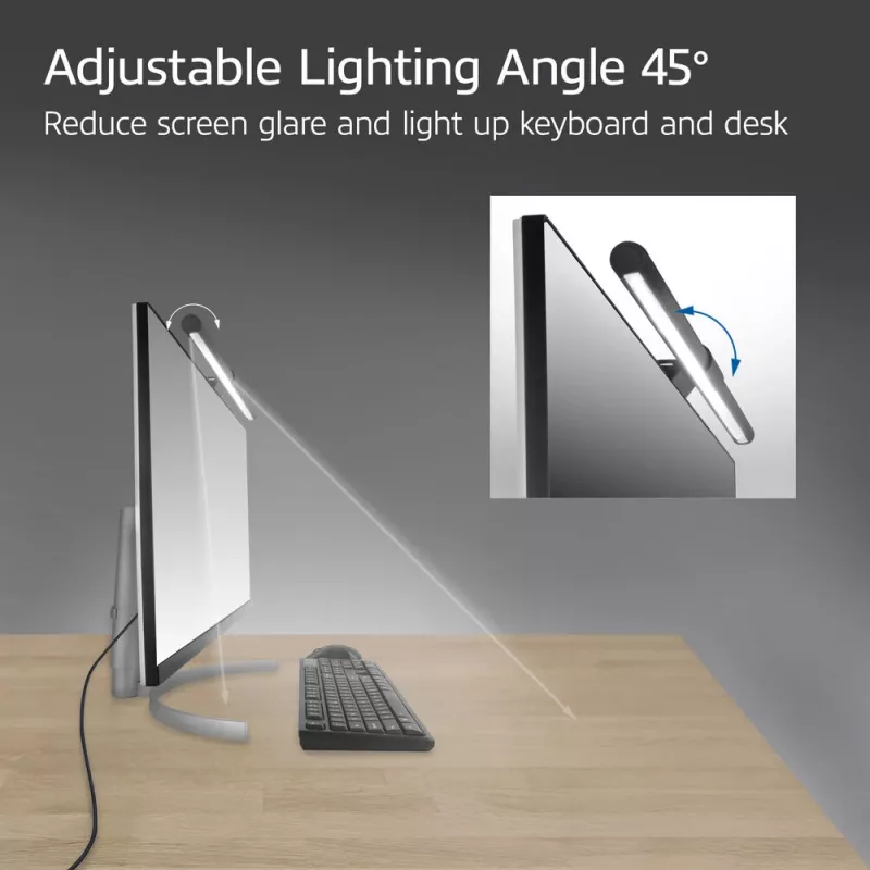 Näytön LED-valonauha ACT AC8055 — himmennettävä, USB-käyttöinen näyttövalo