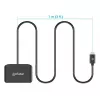 Manhattan USB-C kontaktisirukortinlukija MicroSD-paikalla, USB Type-C-pistoke kontaktilukijaliitäntään ja microSDXC, tukee Windowsia, macOS:ää ja Linuxia, lukee SIM-kortteja adapterilla, kaapeli 1 m, musta, kolmen vuoden takuu