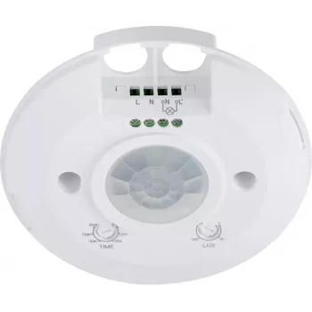 Renkforce 1488533 kattoon asennettava PIR-liiketunnistin, 360 astetta, rele, valkoinen, IP20
