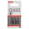 Bosch 2607001724 kuusiokoloterä 4 mm, erittäin kova, C 6,3, 3 kpl
