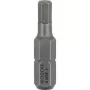 Bosch 2607001724 kuusiokoloterä 4 mm, erittäin kova, C 6,3, 3 kpl
