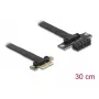 Delock 81297 PCI Express x1 riser -kortin jatkokaapeli 30 cm