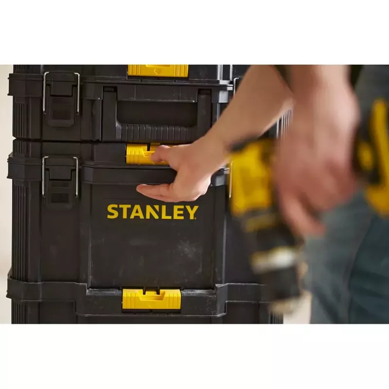 Matkalaukku Stanley STST83319-1 muovi musta keltainen