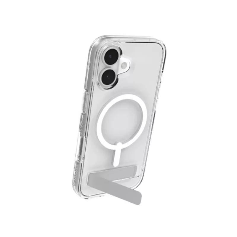 ZAGG Crystal Palace Snap Kickstand kotelo Apple iPhone 17:lle, cover, Apple, iPhone 17, 16 cm (6,3 tuumaa), läpinäkyvä