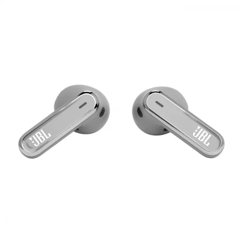 JBL LIVE FLEX kuulokkeet langaton in-ear puhelut/musiikki Bluetooth hopea