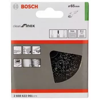 Kuppiharja Bosch 2 608 622 061 halkaisija 6,5 cm langan paksuus 0,3 mm