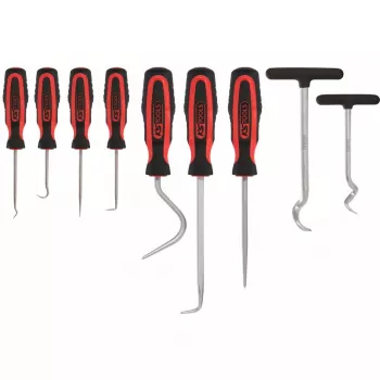 Piirustusneula KS Tools 550.1070 kärki musta-punainen kahva