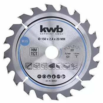 Pyörösahanterä KWB 583557 kovametalliteroitettu 1 kpl