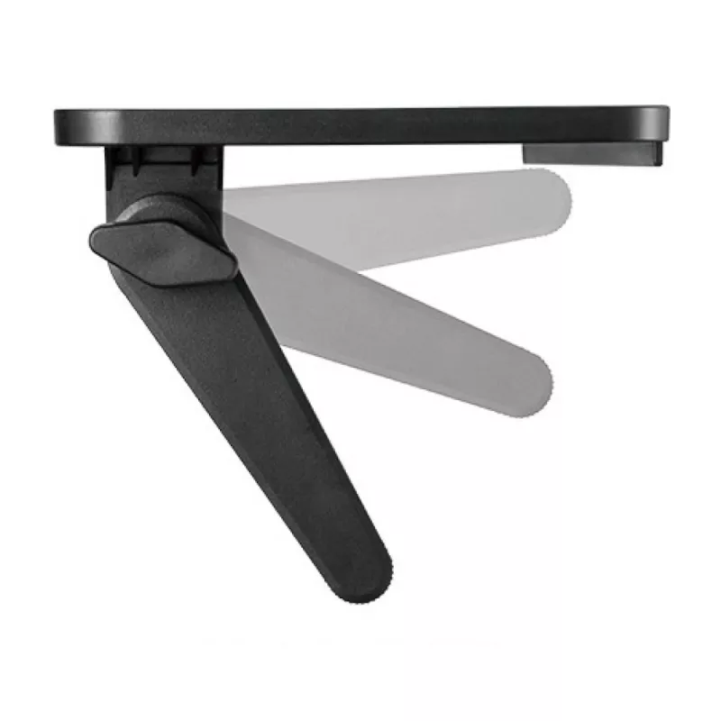 Techly ICA-DRS 902 AV-laitehylly musta muovi