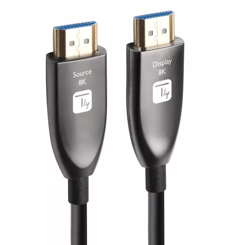 Techly ICOC HDMI-HY8-015 HDMI-kaapeli 15 m HDMI tyyppi A (standardi) musta