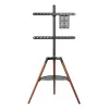 Techly ICA-TR58 TV-jalusta/stand 165,1 cm (65 inch) musta, puu