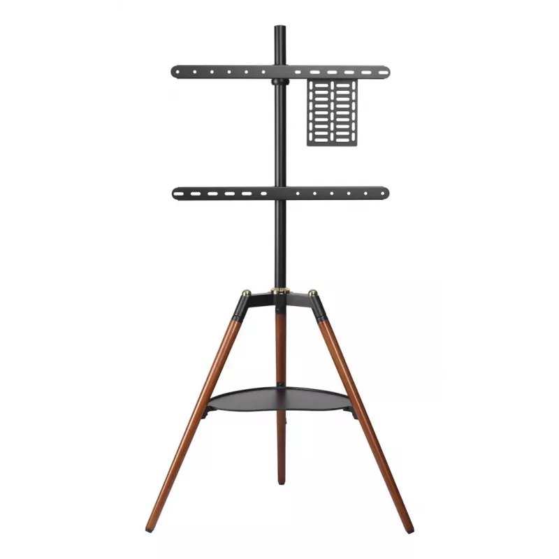 Techly ICA-TR58 TV-jalusta/stand 165,1 cm (65 inch) musta, puu